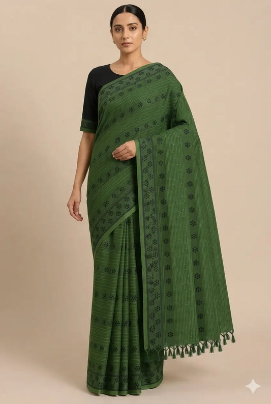 Cotton saree
