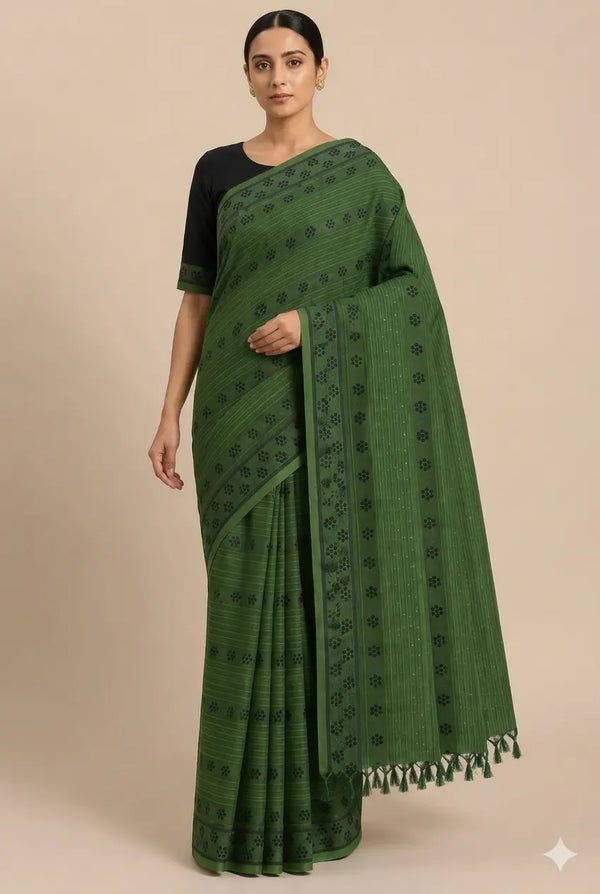 Cotton saree