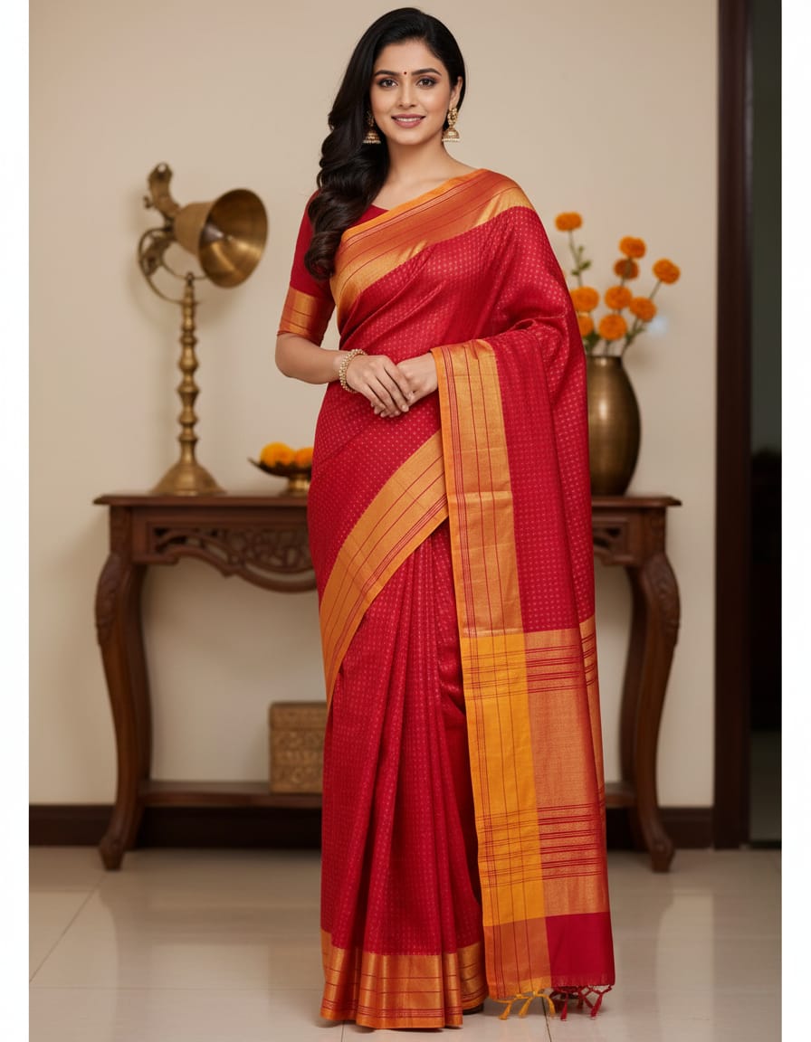 Silk Saree with Blouse