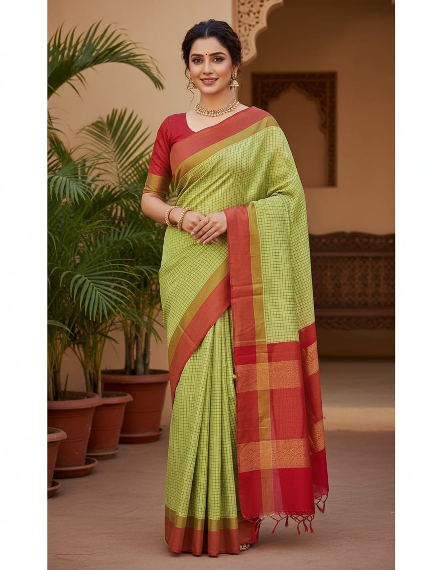 Silk Saree with Blouse
