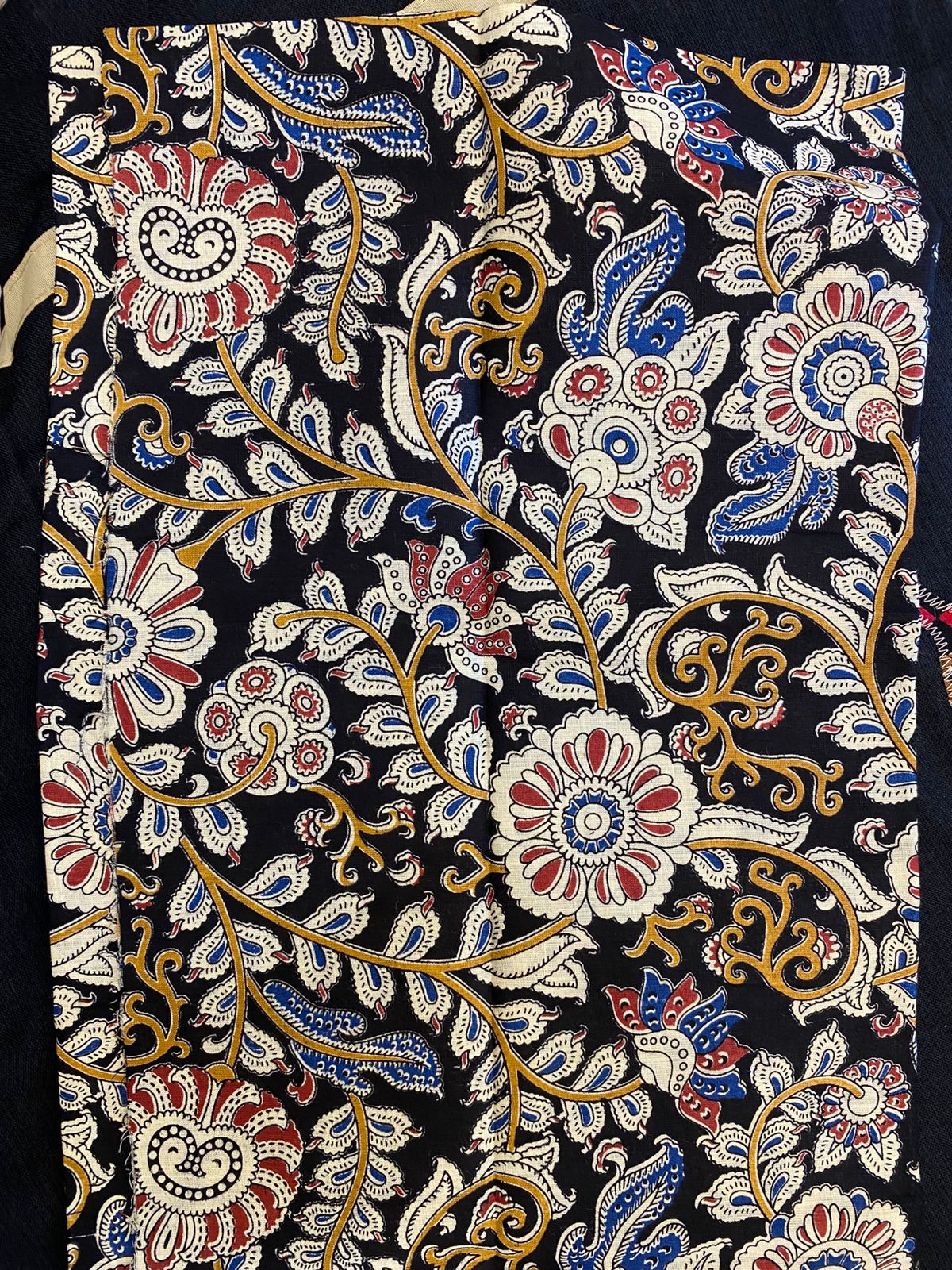 Applique Work Saree