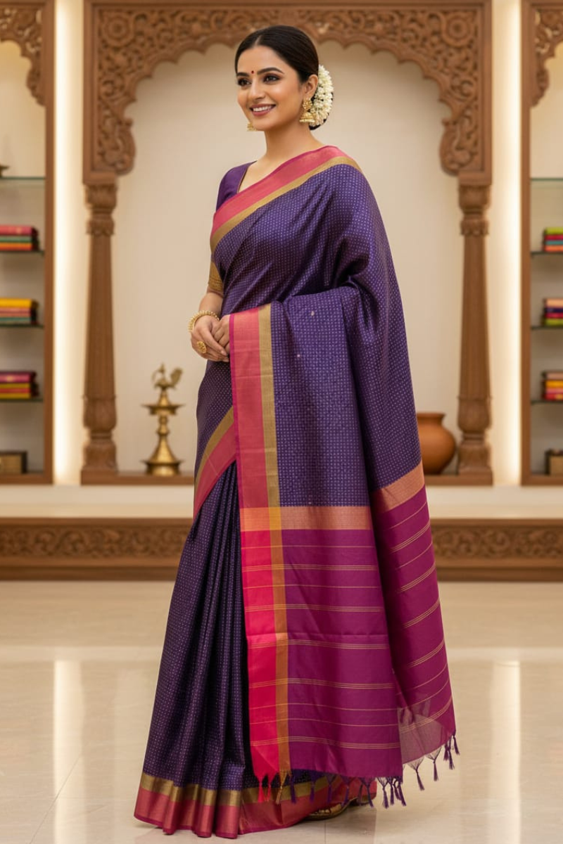 Silk Saree with Blouse