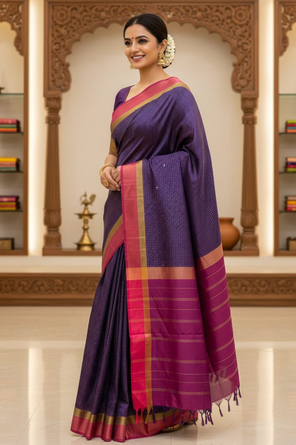 Silk Saree with Blouse