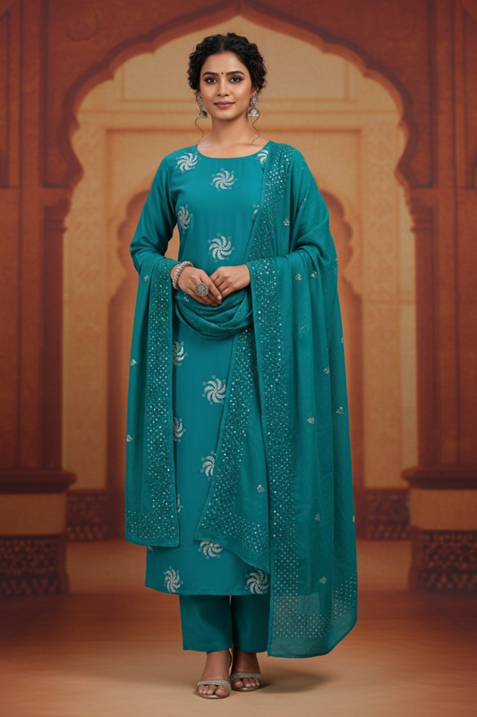 Churidar 3 pcs Set